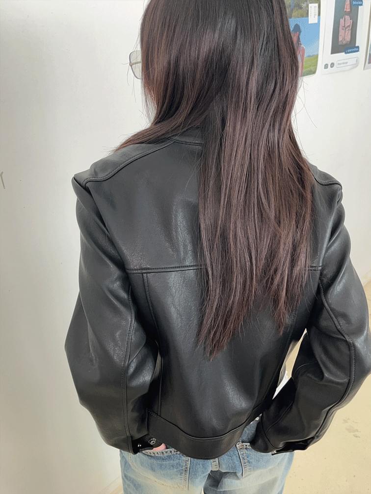 steel vegan rider jacket