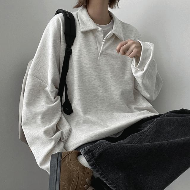 Tub box collar Sweatshirt