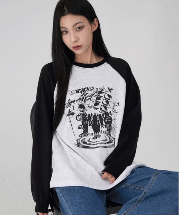 Dreaming Raglan Overfit Long Sleeve 5 Colors