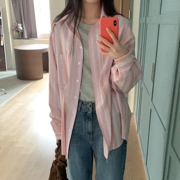 Colgin striped cotton shirt