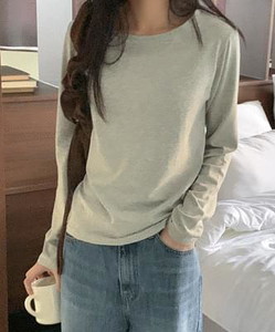 Millert Modal Round Long Sleeve T-Shirt
