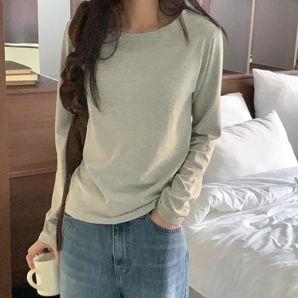 Millert Modal Round Long Sleeve T-Shirt