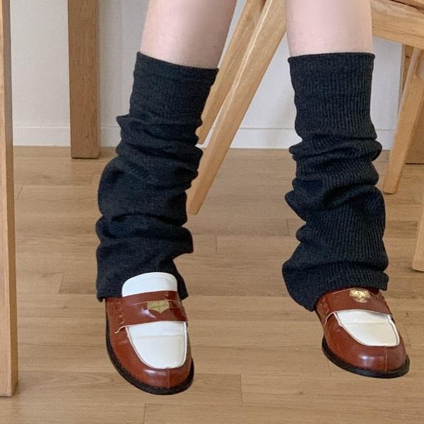 Lat cotton Ribbed leg warmers