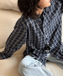MyPi Overfit Check Shirt