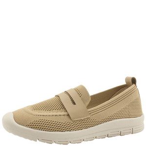  Knitwear Socks Soft Slip-On Sneakers Brown