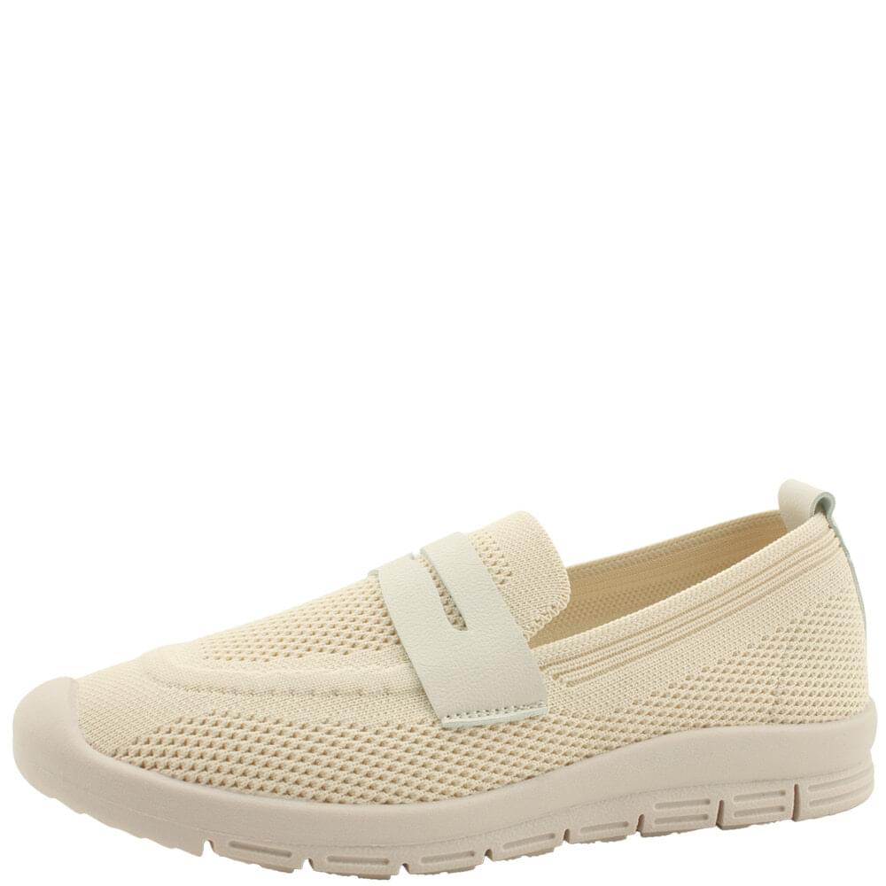  Knitwear Socks soft slip-on sneakers beige