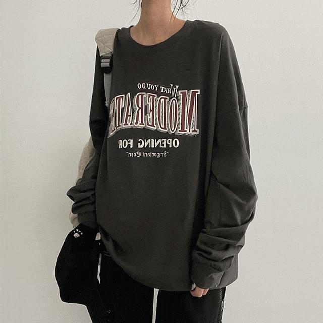Modem long sleeve t-shirt