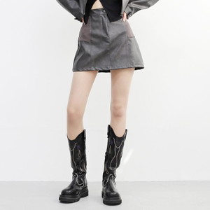 Anderson leather skirt