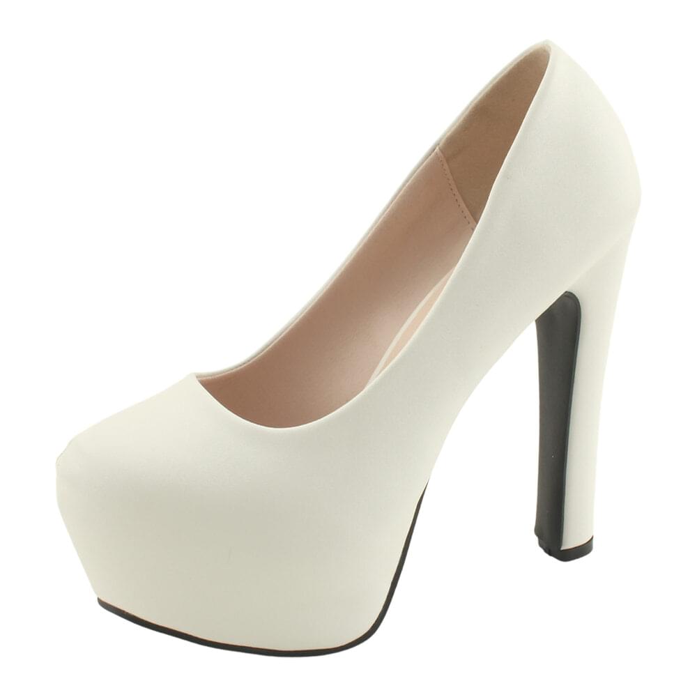Soggaboshi high heel pumps 13cm white