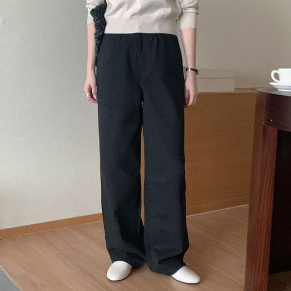Softin wide cotton pants