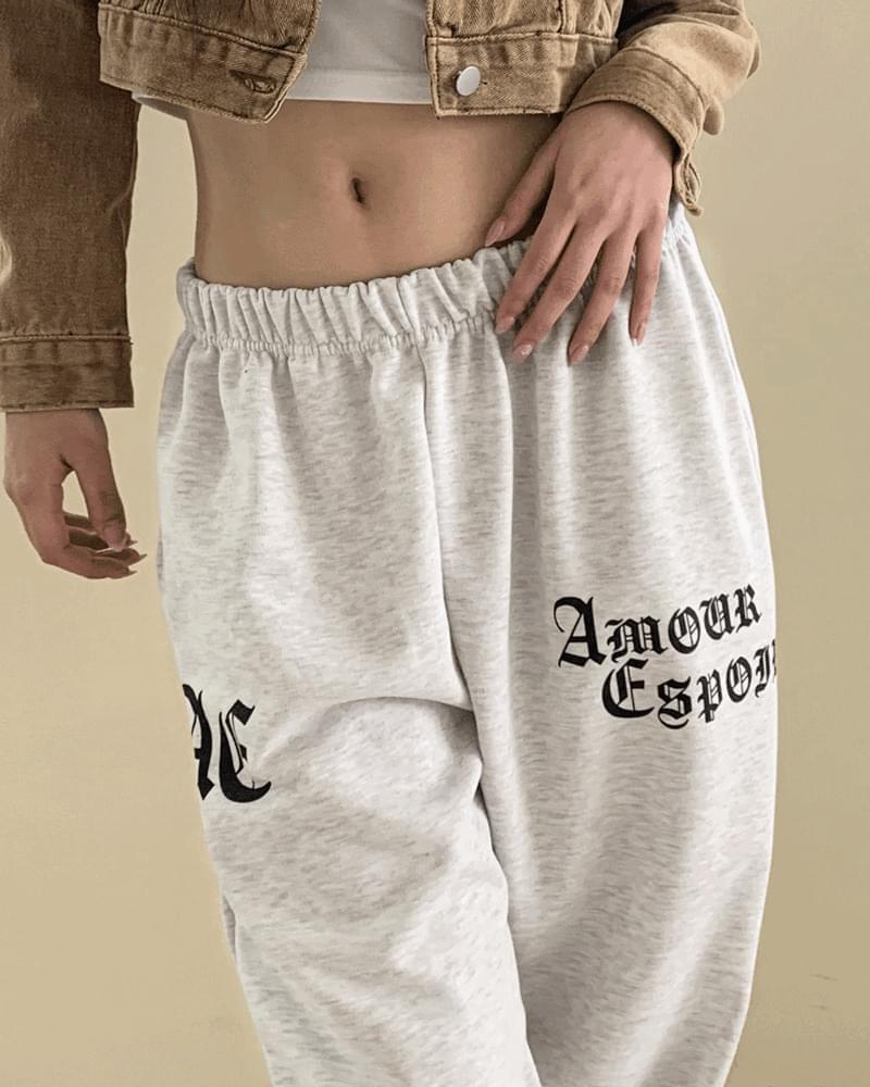 Mur Lettering Juri Banding 2-Way Training Pants (Ships Today)