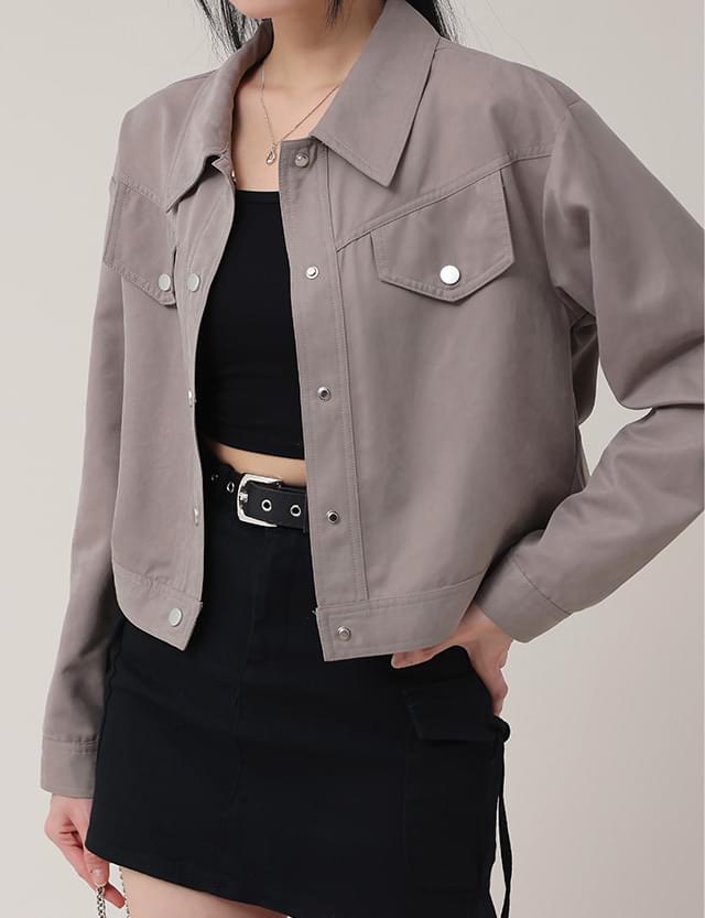 Tom Cropped Easy Fit Jacket 74131