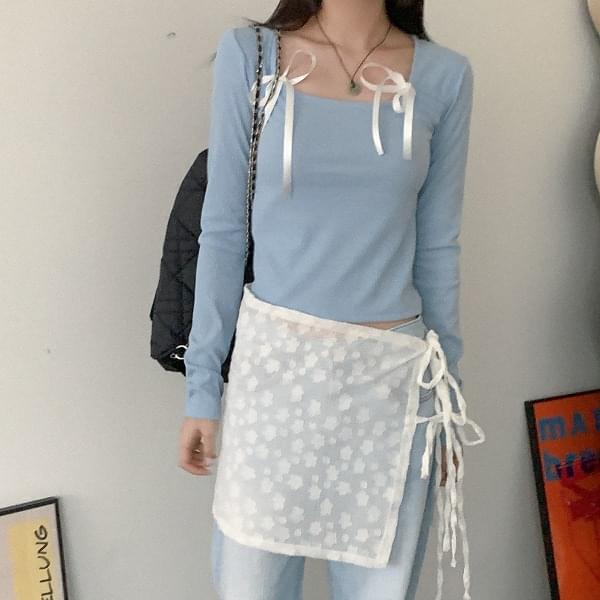 Moloney layered ribbon skirt