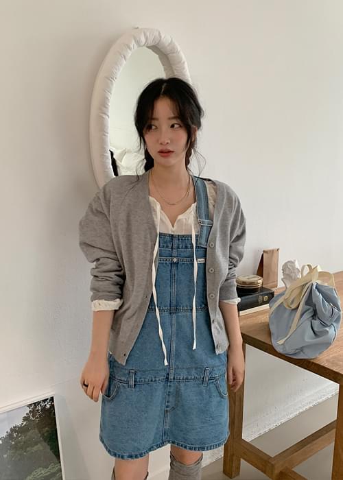 소프트터치 브이넥가디건 (3color)