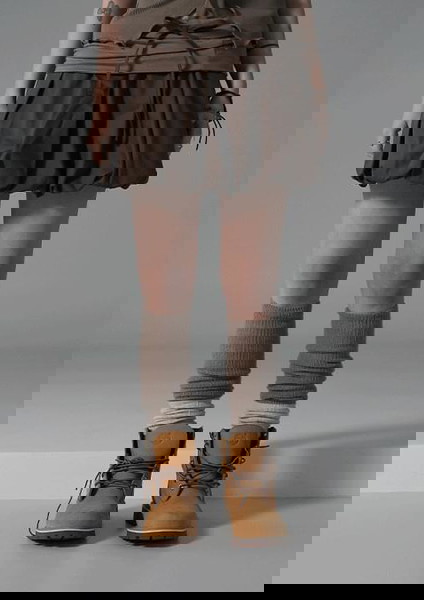 오블 펌킨스커트