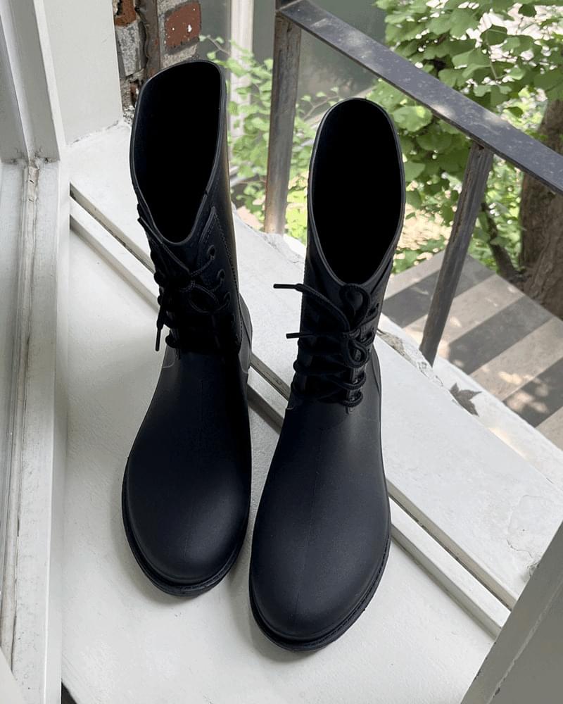 Clotti rainy season strap long boots rain boots
