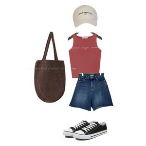 sleeveless,ShortPants,cap 코디