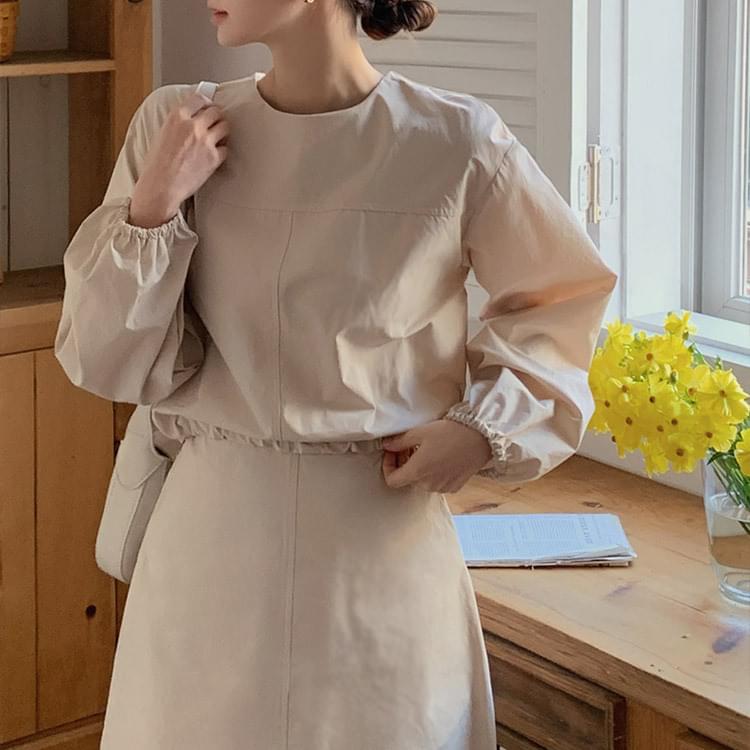 Maisie cotton string blouse