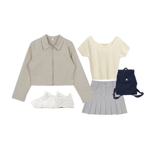 Basic,Green,Date,Jacket,Zip-up,Flats,Acc,Codibook,Simplestyle,Simple 코디