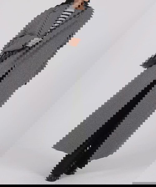 單排釦大衣