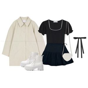 Modern,Dateoutfit,Zip-up,Springoutfit,Shortpants,Feminine,Shortsleeve,Blouses 코디