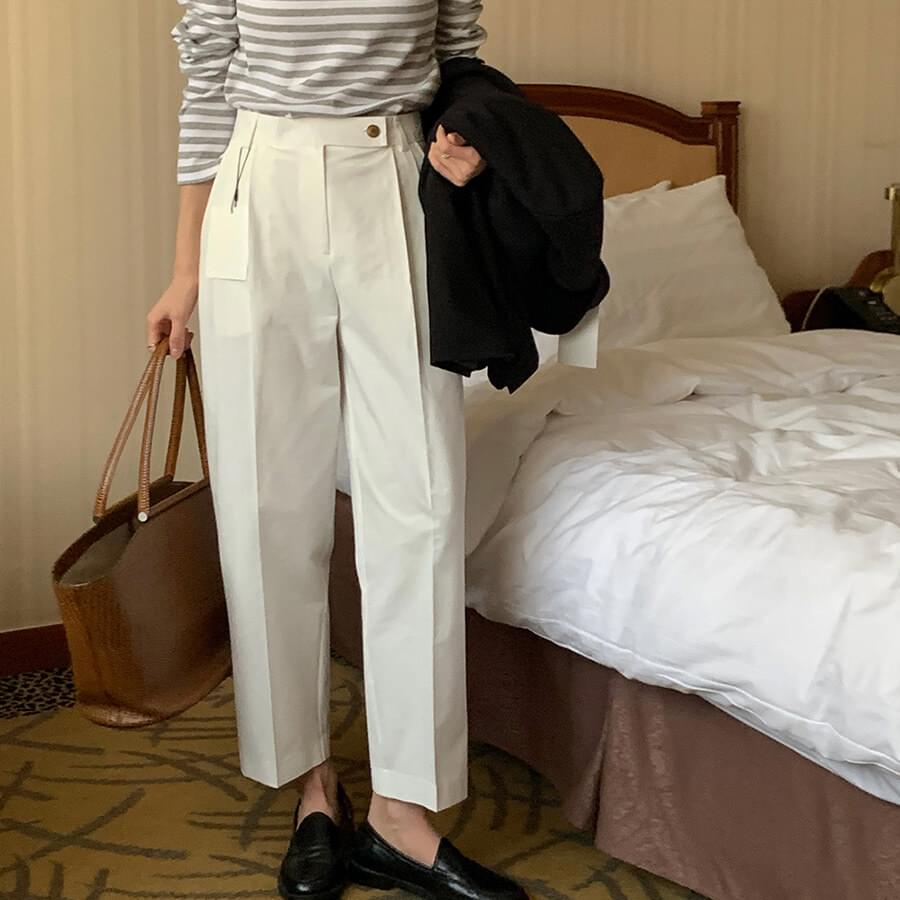 tag pintuck pants