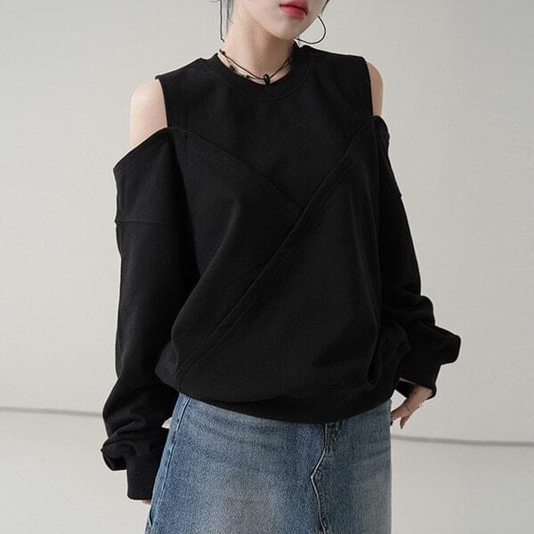 Mine Slit Sweatshirt 长袖上衣
