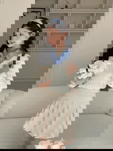 Barbie V-Neck Cable Knitwear (5 colors)