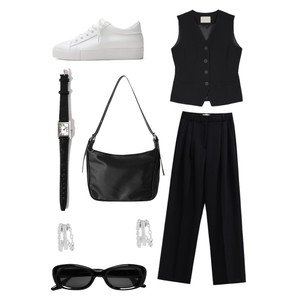 casual,vest,fashionable,spring 코디