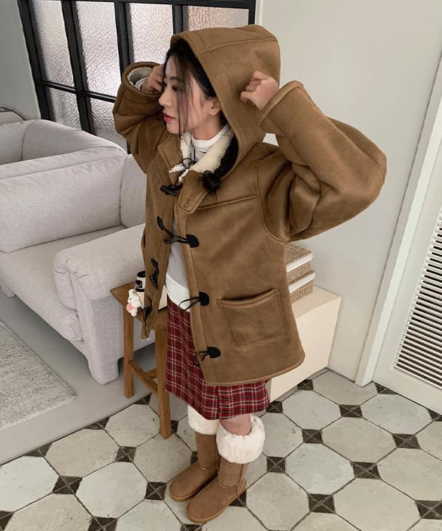 Syl duffel wool coat Shearling - 2 colors