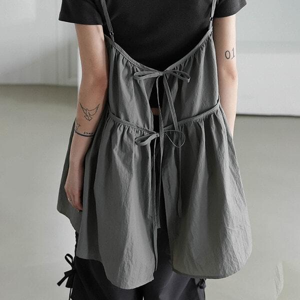 Moz Ribbon Bustier 无袖