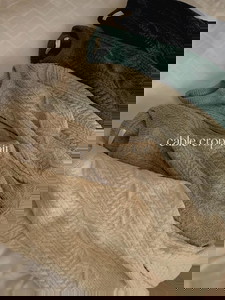 Cable Crop Knitwear nt