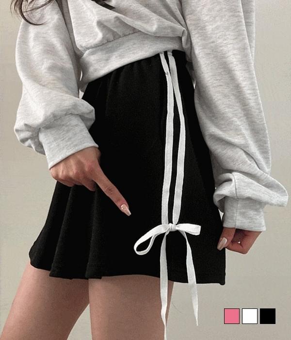 Cherish Ribbon Ballet Core Color Scheme Line Banding 5-quarter Shorts Training Short Pants 短裤