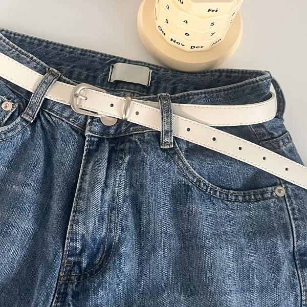 プレートレザーベルト