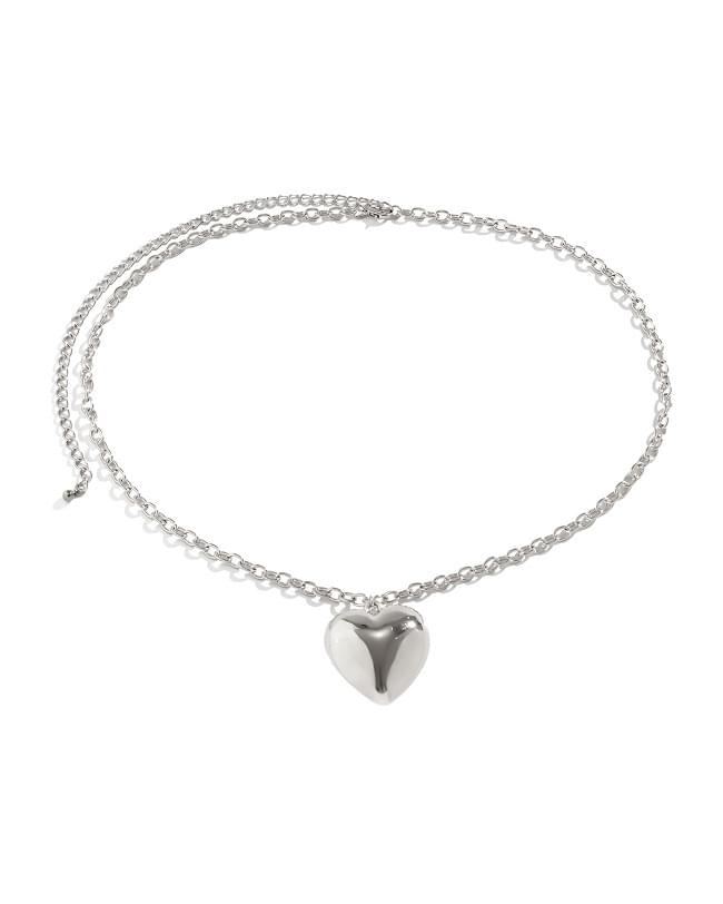 Rolte Y2K Volume Bold Heart Chain Belt 腰带