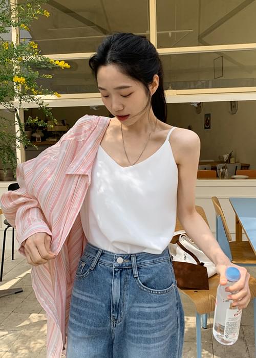 포이 베이직나시블라우스 (8color)