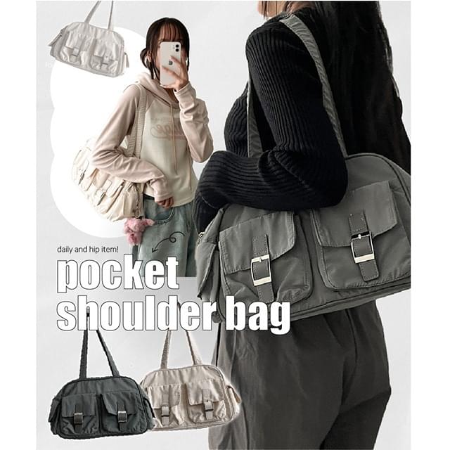 앤비포켓숄더백 (2color)