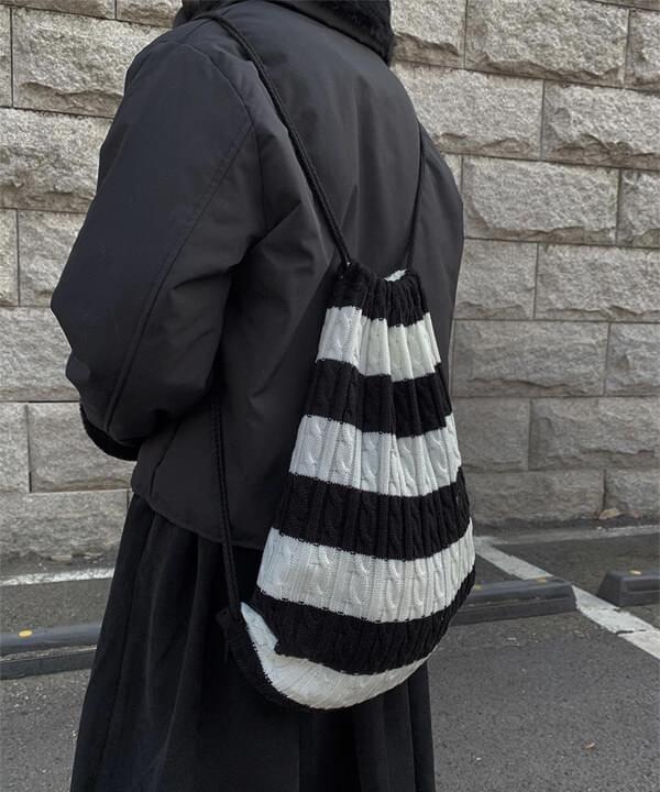 Signal Striped Knitwear Jimsaek
