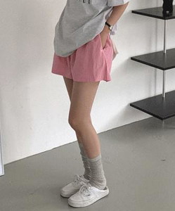 Beladi ribbon embroidery half pants