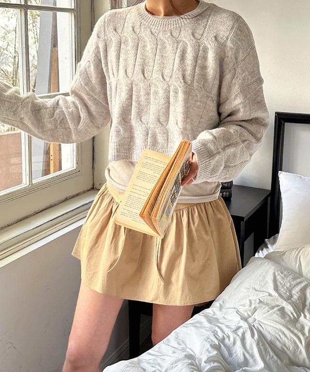 Lemona Twisted Crop Knitwear - 5 colors