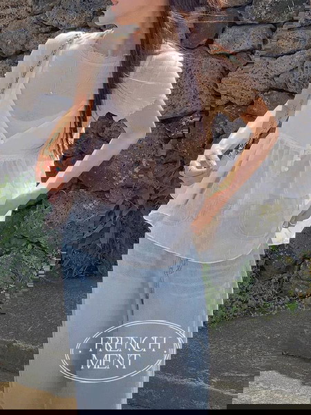 리어스 여름 프릴 레이어드 골지 텐셜 반팔 티셔츠(5color) 여행룩/휴양지룩/데이트룩/소개팅룩/아이보리제외
