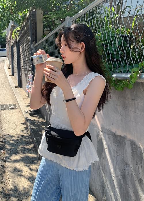 미코 레이스나시블라우스