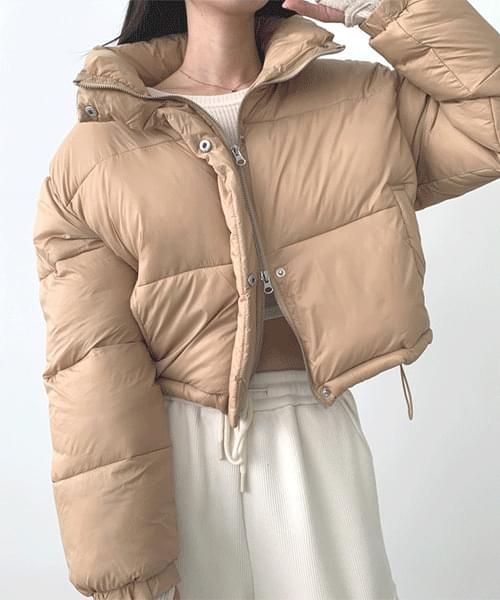 Planning two-way crop string high neck high quality padding