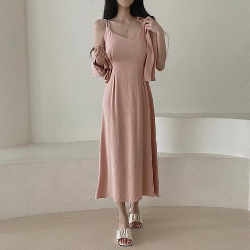 针织连衣裙