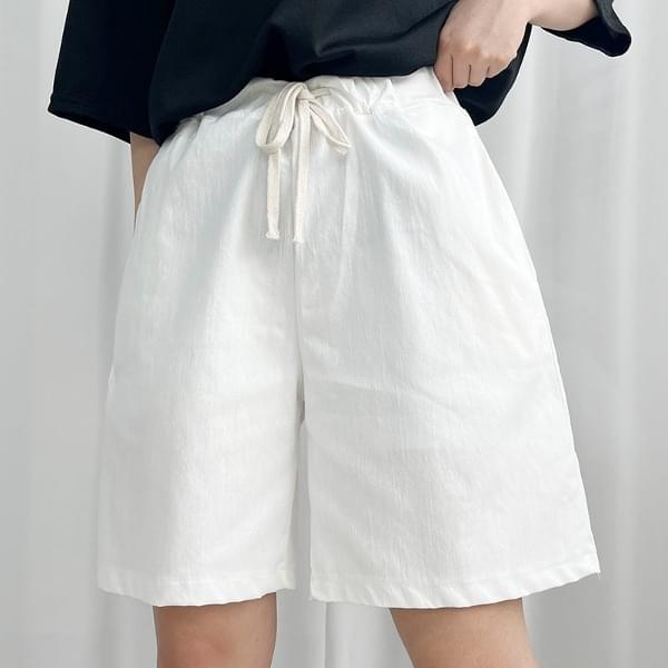 2 types of cool mood linen pants