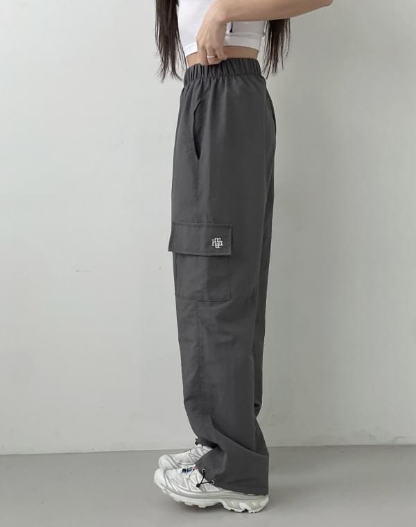 One Pocket Cargo Wide Banding Pants
