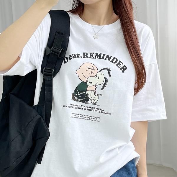 Reminder short sleeve t-shirt 短袖上衣