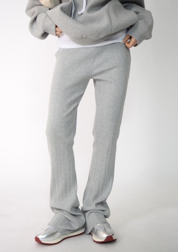 Wrinkle Flared leggings pants