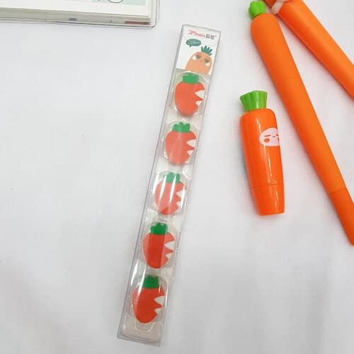 Cute Carrot Eraser 配饰