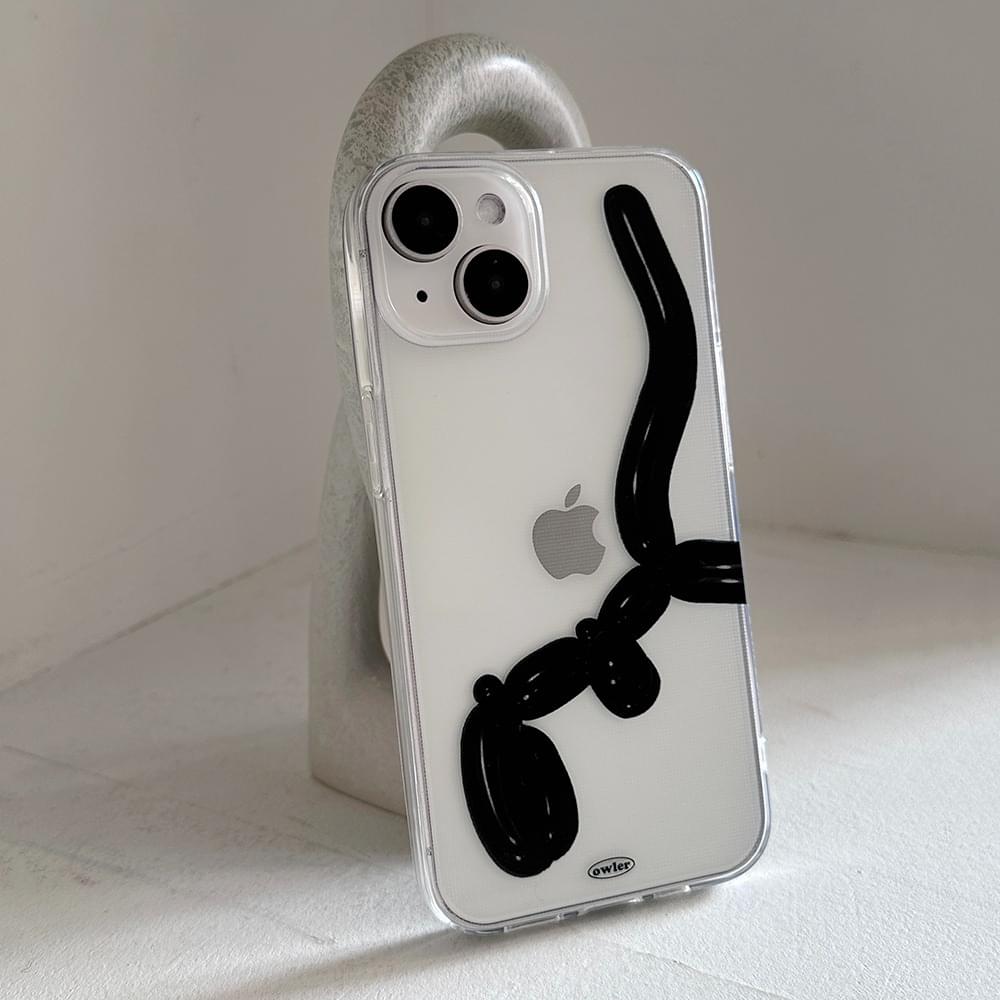 Balloon Doll Live Action Emotional iPhone Case